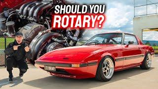 This Is Why You Need A Big Turbo Bridgeport Mazda RX-7: 13B Rotary