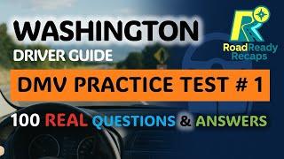 Washington Driver Guide – Practice Test #1 | 100 DMV Practice Questions & Answers | RoadReadyRecaps