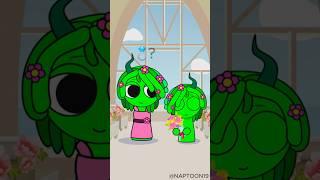 Sprunki Friendship Decision Vineria & OWAKCX Animation #sprunki #shorts #animation