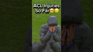 ACL Injuries this Season #football #injuries #carvajal #rodri #terstegen