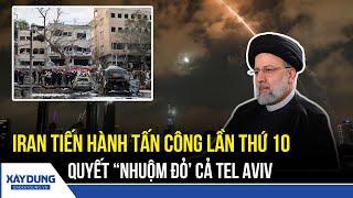 Iran “nã” tên lửa liên tục vào Israel: Quyết “xé toạc” bầu trời Tel Aviv bằng tên lửa đạn đạo | BXD