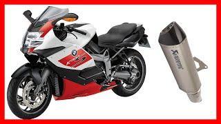 BMW K1300S Titanium Akrapovic Exhaust sound 2014