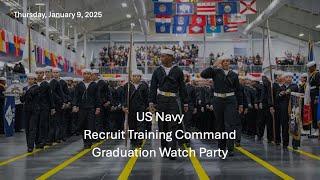 U.S. Navy Recruit Training Command Graduation Watch Party on Thursday, January 9, 2025