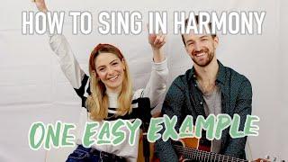 How To Sing In Harmony | One Easy Example | #StayHome and sing #WithMe