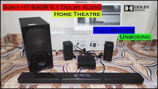 Sony HT-S40R Real 5.1 Dolby Audio Home Theater Unboxing and Review | 600W Dolby sound system #sony