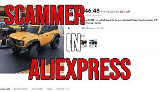 There is scammer in Aliexpress