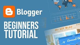 Blogger.com For Beginners 2025 - How to Use Blogger to Create Blogs!