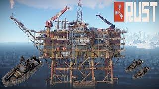 Rust[Гайд]-КАК ЗАЛУТАТЬ НОВУЮ НЕФТЯНУЮ ВЫШКУ