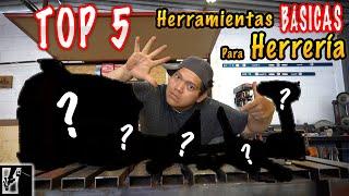 5 Herramientas BÁSICAS para la herrería al estilo #BESTAURADOR || Los Bestauradores