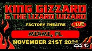 King Gizzard & the Lizard Wizard - LIVE @ Factory Town Miami FL 2024 - FULL SHOW