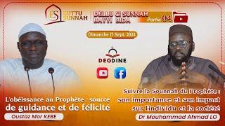 DUO Dr Mouhammad Ahmad LO & Oustaz Mor KEBE | l’importance de suivre la Sounnahm source de guidance