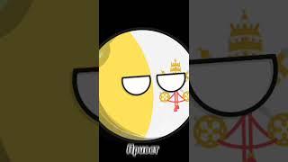 Ссоры Сан-Марино и Ватикана #shorts #countryballs