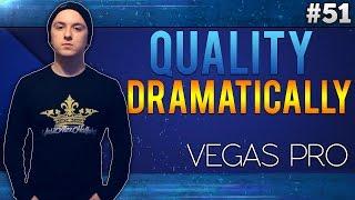 Sony Vegas Pro 13: How To Improve Your Video Quality Dramatically - Tutorial #51