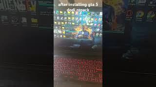 after installing gta 5 dodi repack new 2023 version||my gaming laptop #gta5 #dodirepack