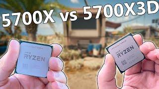 Ryzen 7 5700X vs 5700X3D - Is the "3D" Worth The Extra?