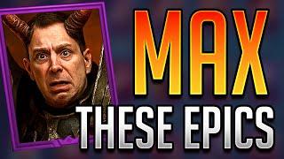 ONLY EPICS YOU SHOULD MAX IN 2025! | Raid: Shadow Legends