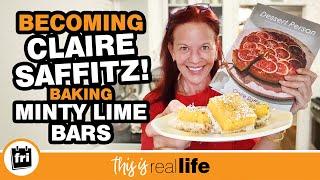 Becoming Claire Saffitz: Baking Minty Lime Bars - THIS IS REAL LIFE