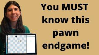 You MUST know this pawn endgame!