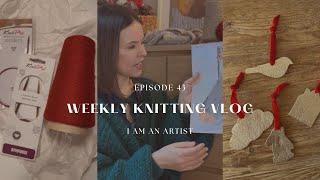 KNITTING VLOG I I am an artis I Finished project: bandana / scarf "Babushka" I Upcoming plans Ep 43