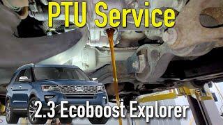 2016-2019 Explorer 2.3 Ecoboost PTU Service How To Easy DIY