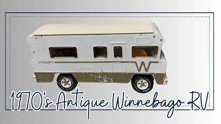 1970s Vintage Winnebago RV by Tonka #vintagetoys #tonkatoys