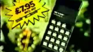 Sinclair Calculators TV advert