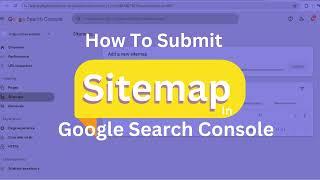 How to Submit a Sitemap in Google Search Console  | Step-by-Step Guide | The Vanilla Theory