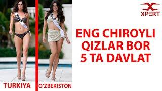 Eng Chiroyli Qizlar Bor 5 Ta Davlat