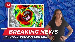 JUST IN: Helene Is Now A CATEGORY 4 HURRICANE #hurricanehelene #helene #breakingnews