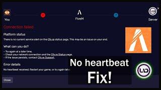 FiveM Error - No heartbeat received | Fix! Please subscribe if it works for you 