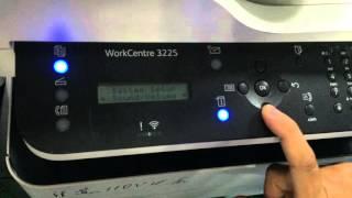 Xerox Work Center 3225 Cartridge Self-test page