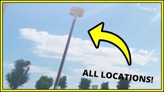 ALL the tornado siren locations in GREENVILLE roblox