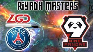 PSG.LGD vs 9 PANDAS - EPIC, JUGGERNAUT vs TERRORBLADE !! RIYADH MASTERS DOTA 2