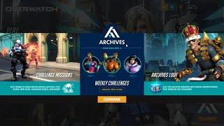 Overwatch Archives Event 2020 overview