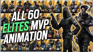 ALL 60 ELITE SKINS MVP ANIMATIONS + Nokk Elite & Fenrir Elite