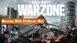 COD warzone With Professor Moe - first time ever playing it