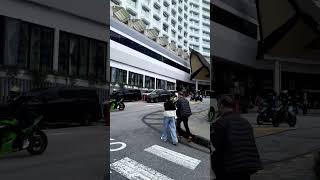 Bikers Group Riding Through Malaysia  | Epic Motorcycle Scene #shorts #malaysia #mooshorts
