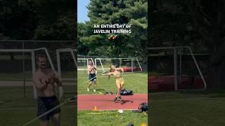 what a day of javelin training looks like for me… what’s your favorite part? #javelin
