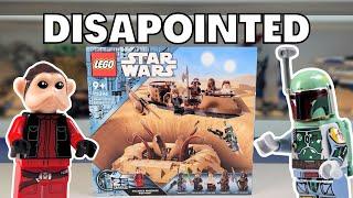 Desert Skiff and Sarlacc Pit: LEGO Star Wars Review!
