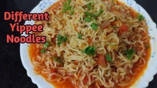 Different Style Yippee Noodles Recipe। Yippee Noddles With Onion Tomato। Easy And Tasty Yippee।