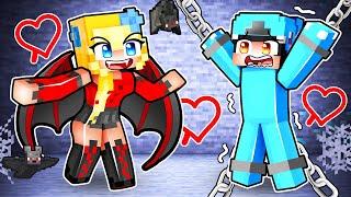 Omz and CRAZY FAN VAMPIRE GIRL Love Story in Minecraft!
