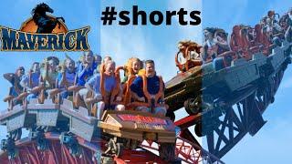 Satisfying Coaster Video - Maverick Cedar Point #shorts