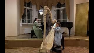 Марта Мартьянова. Antonio Vivaldi. Concerto in C Major for Harp und orchestra. I часть.