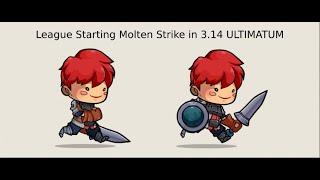 Can u League Start as Molten Strike Juggernaut in POE 3.14 Ultimatum?