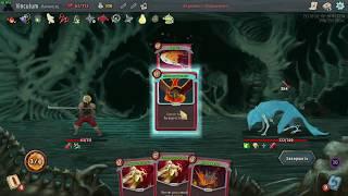 Slay the Spire, латоносец, сожжение + толчок корпусом