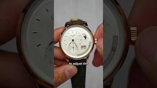 This German watch only needs to be set once in February 