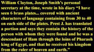 Kinderhook Plates - Mormonism Exposed
