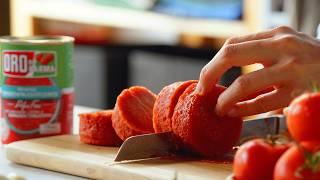 Gebackene Tomaten-Taler – so hast du Tomaten noch nie gegessen