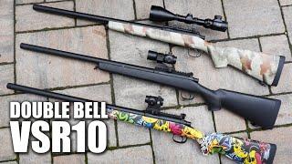 Double Bell VSR10 Airsoft Sniper Review Deutsch