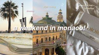 MONACO VLOG  hotel de paris, shopping in monte carlo, making memories